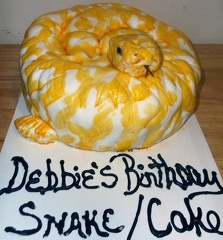 BDay Snake-Cake