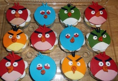 Cupcakes Angry-Birda